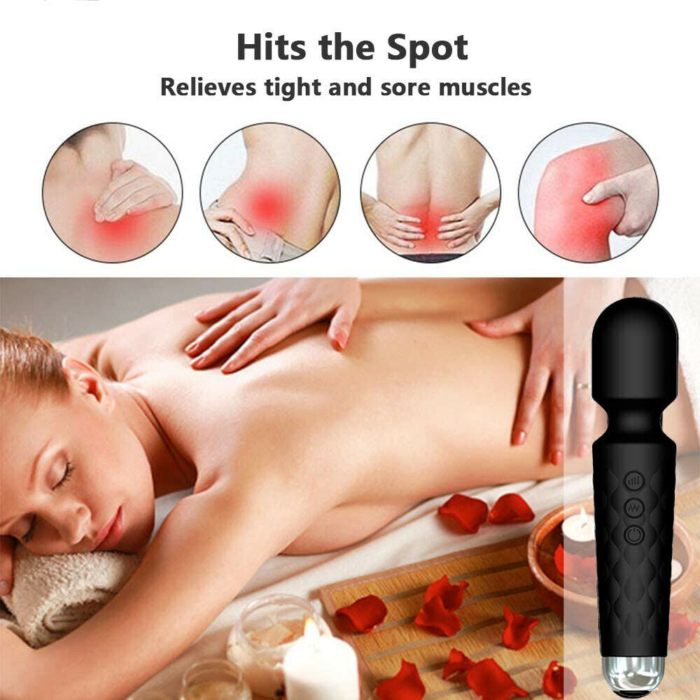 Vibrador masajeador electrico