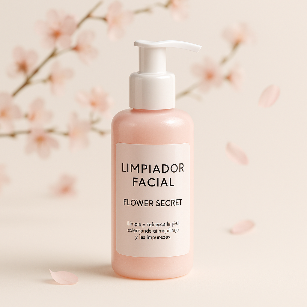 Limpiador Facial flower secret