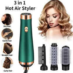 CEPILLO SECADOR. RISADOR ,PEINE 4 EN 1