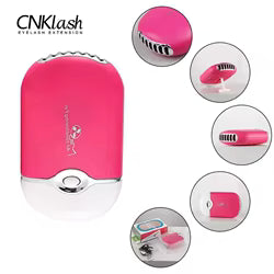 MINI VENTILADOR  PESTAÑAS UÑAS BELLEZA
